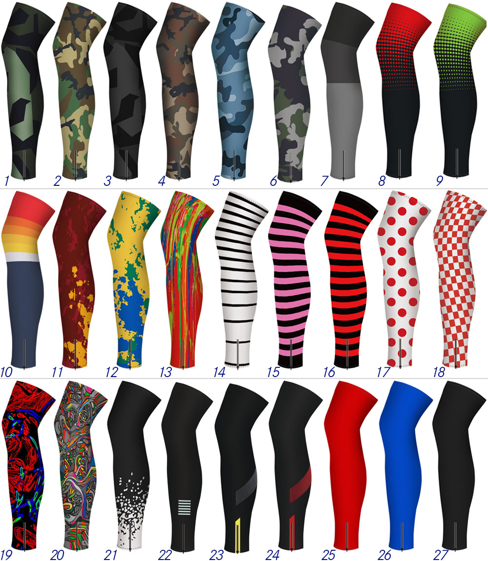 Cycling Gear - Грелки для велоспорта из термофлиса, наколенник