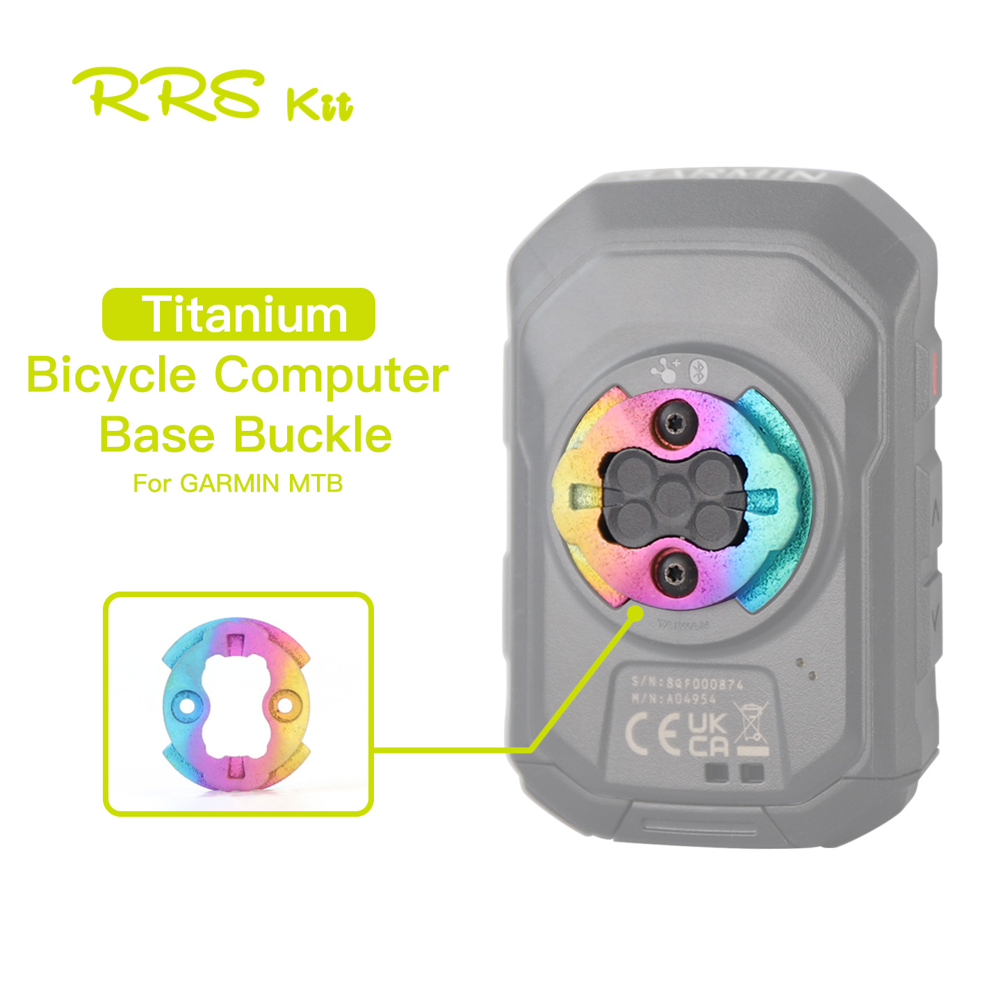 Bike Computer Gps - RRSKIT задняя крышка велосипедного компьютера, запасные