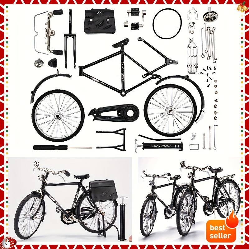 Vintage Cycling Gear - Детализированная винтажная модель велосипеда для сборки
