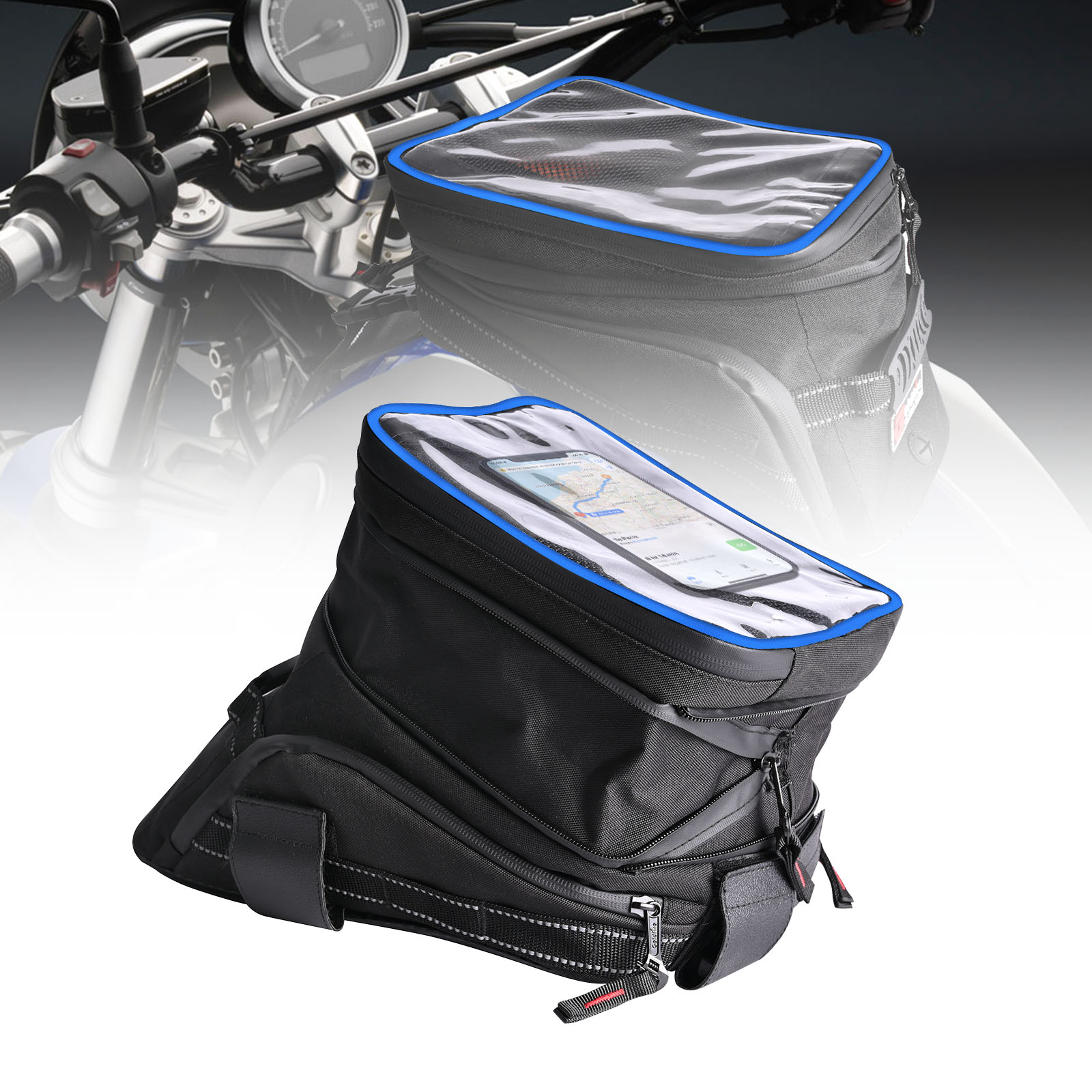 Cycling Gear Storage - Вместительные расширяющиеся мотоциклетные сумки на бак,