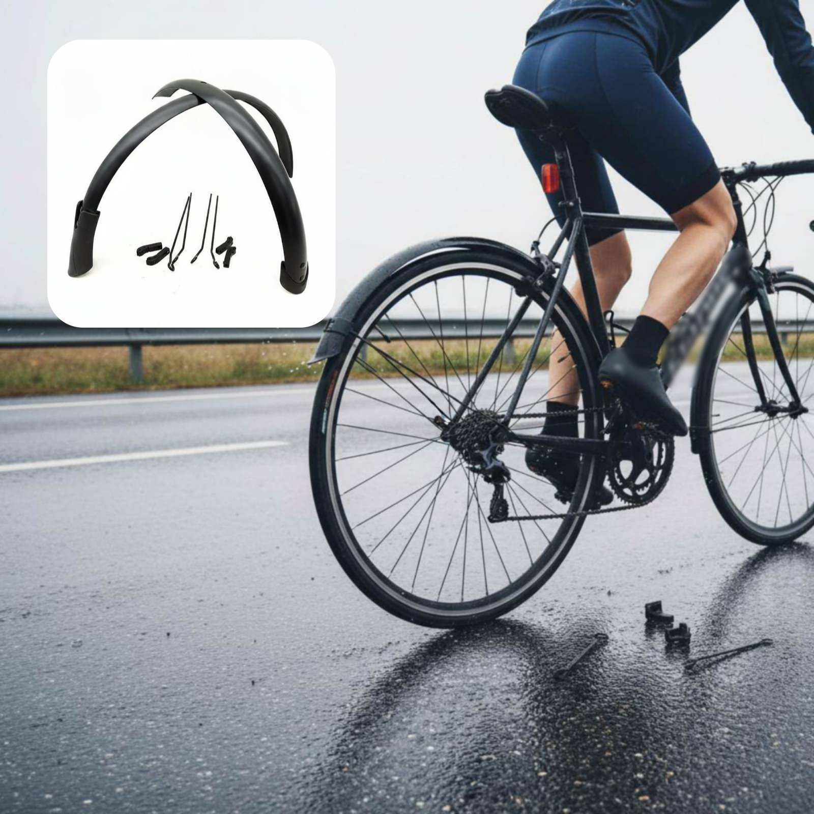 Комплект крыльев для велосипед – обзор и цена Bike Fender Set