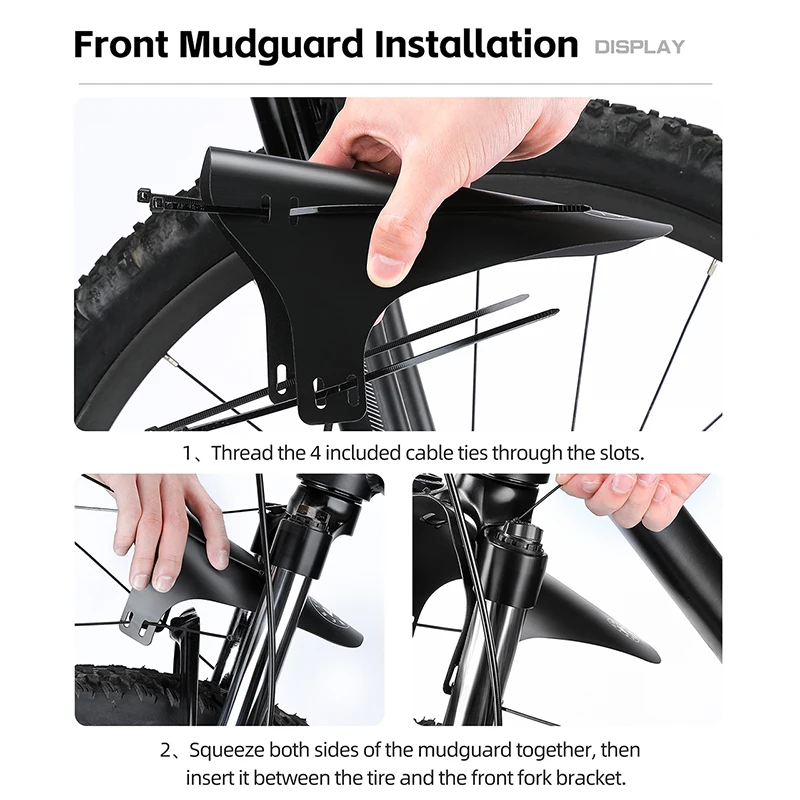 Комплект велосипедных брызгови – обзор и цена Bike Fender Set