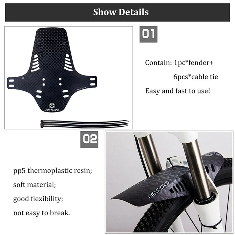 1/2 шт. универсальные велосипе – обзор и цена Bike Fender Set