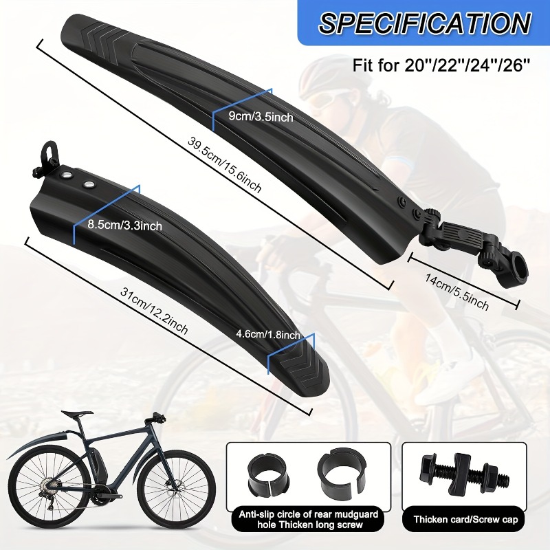 Комплект велосипедных брызгови – обзор и цена Bike Fender Set