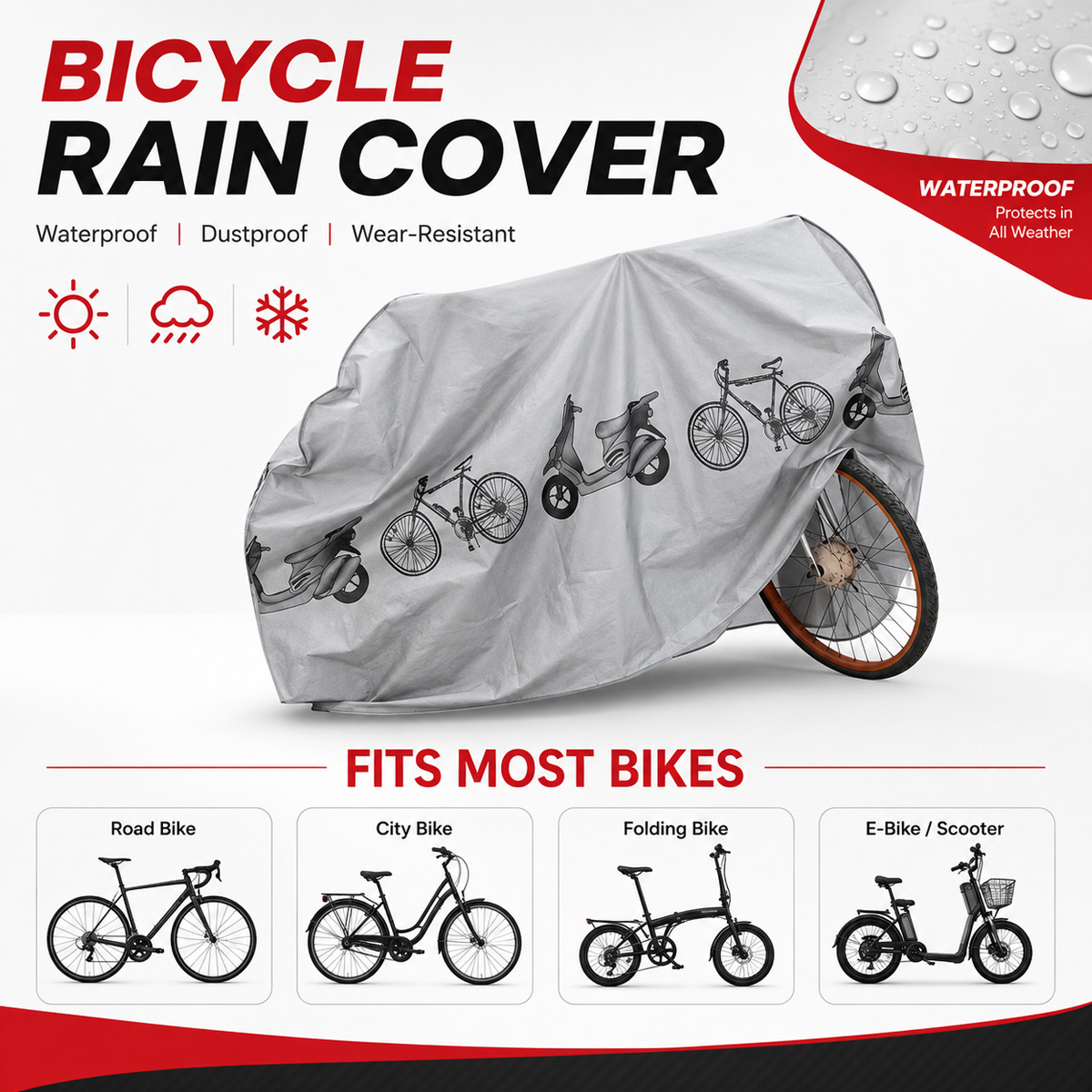 Универсальный чехол для велоси – обзор и цена Cycling Gear Storage