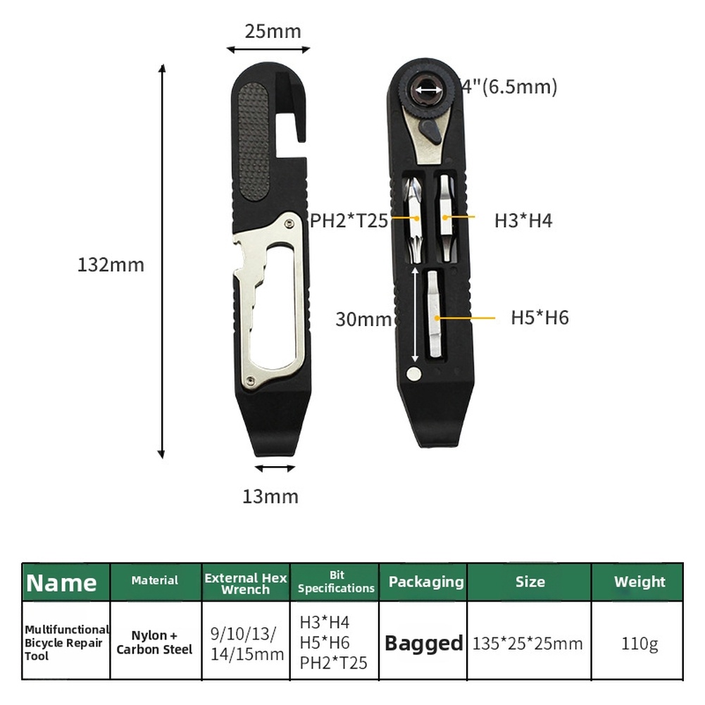 Портативный набор инструментов – обзор и цена Bicycle Repair Kit