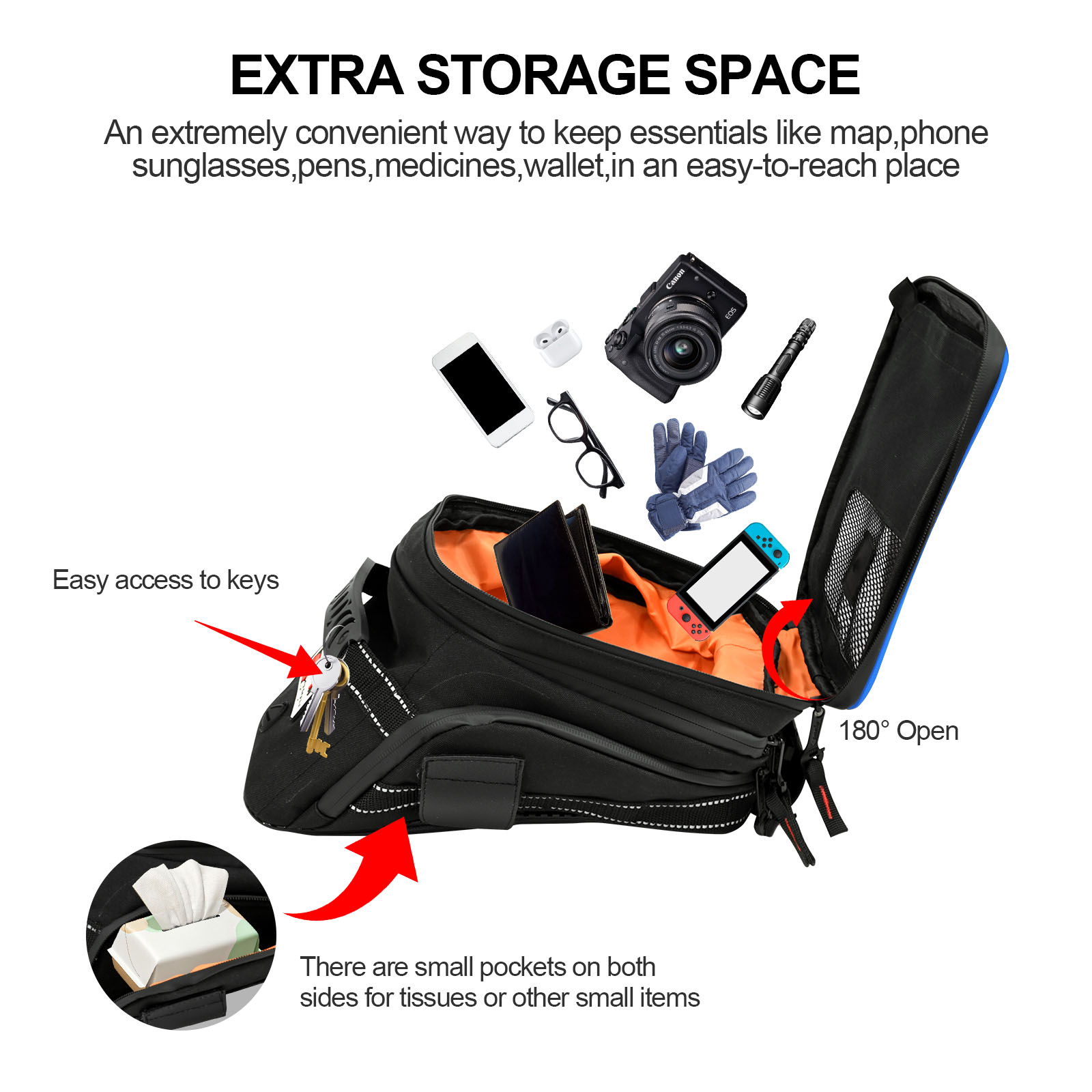 Вместительные расширяющиеся мо – обзор и цена Cycling Gear Storage